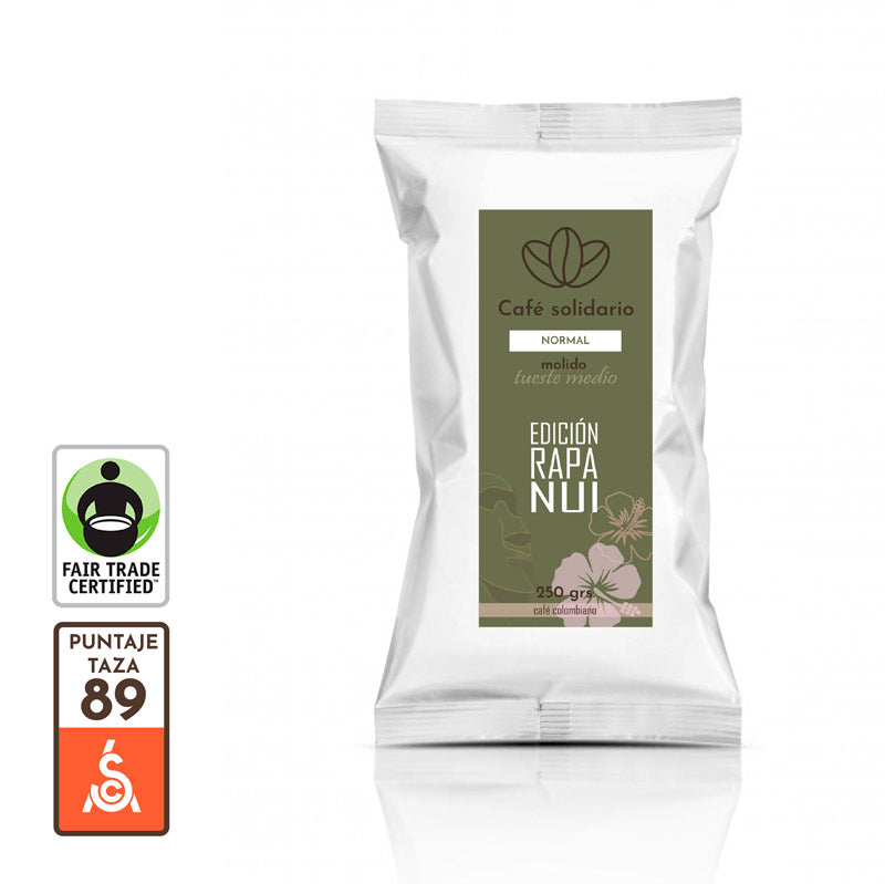 Café Solidario edición Rapa Nui 250 gr